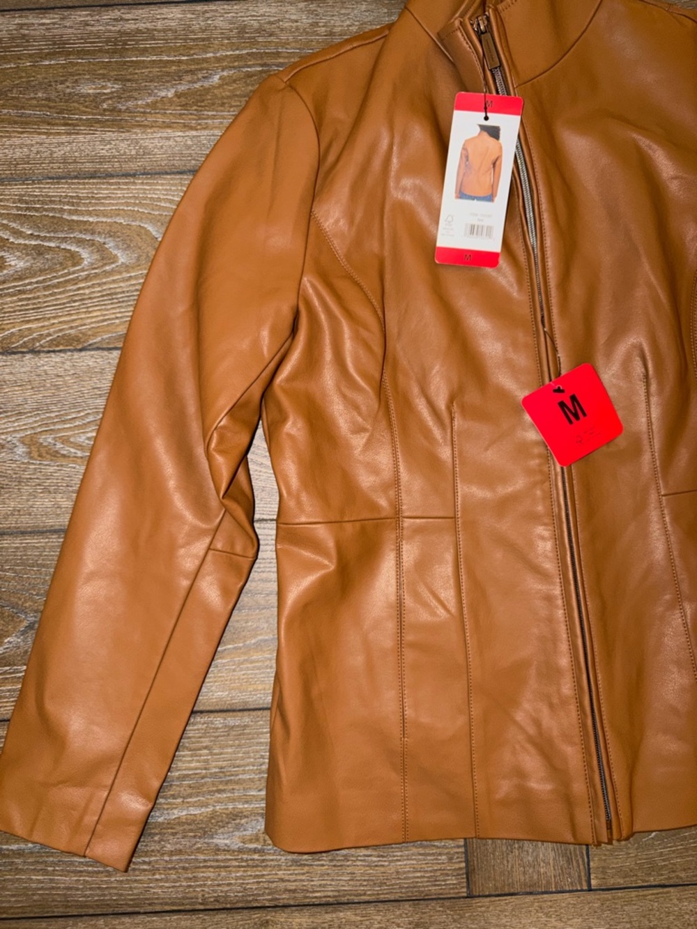 Kenneth Cole New York women's faux leather jacket - Picture 5 of 15